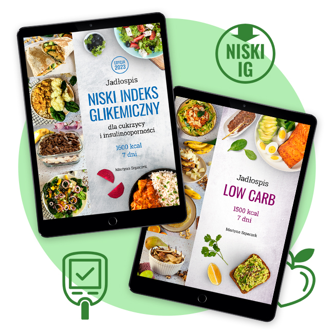 Jadłospisy dla insulinooporności i cukrzycy