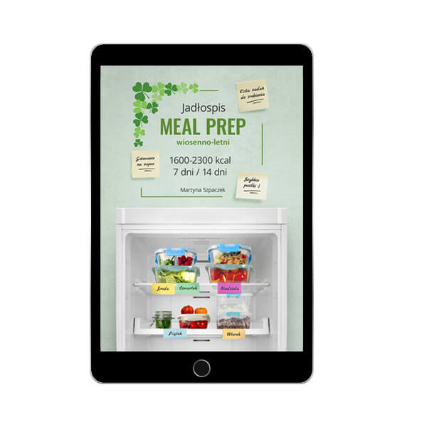 Pakiet: jadłospis „Meal Prep” wiosenno-letni + „Meal Prep” całoroczny - obrazek 2